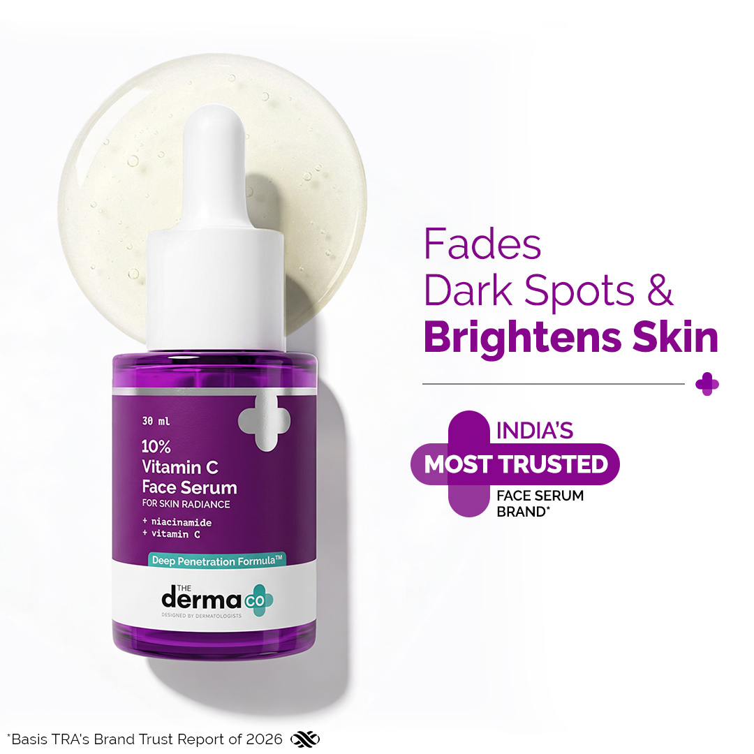 10% Vitamin C Face Serum with 5% Niacinamide & Hyaluronic Acid - 30ml