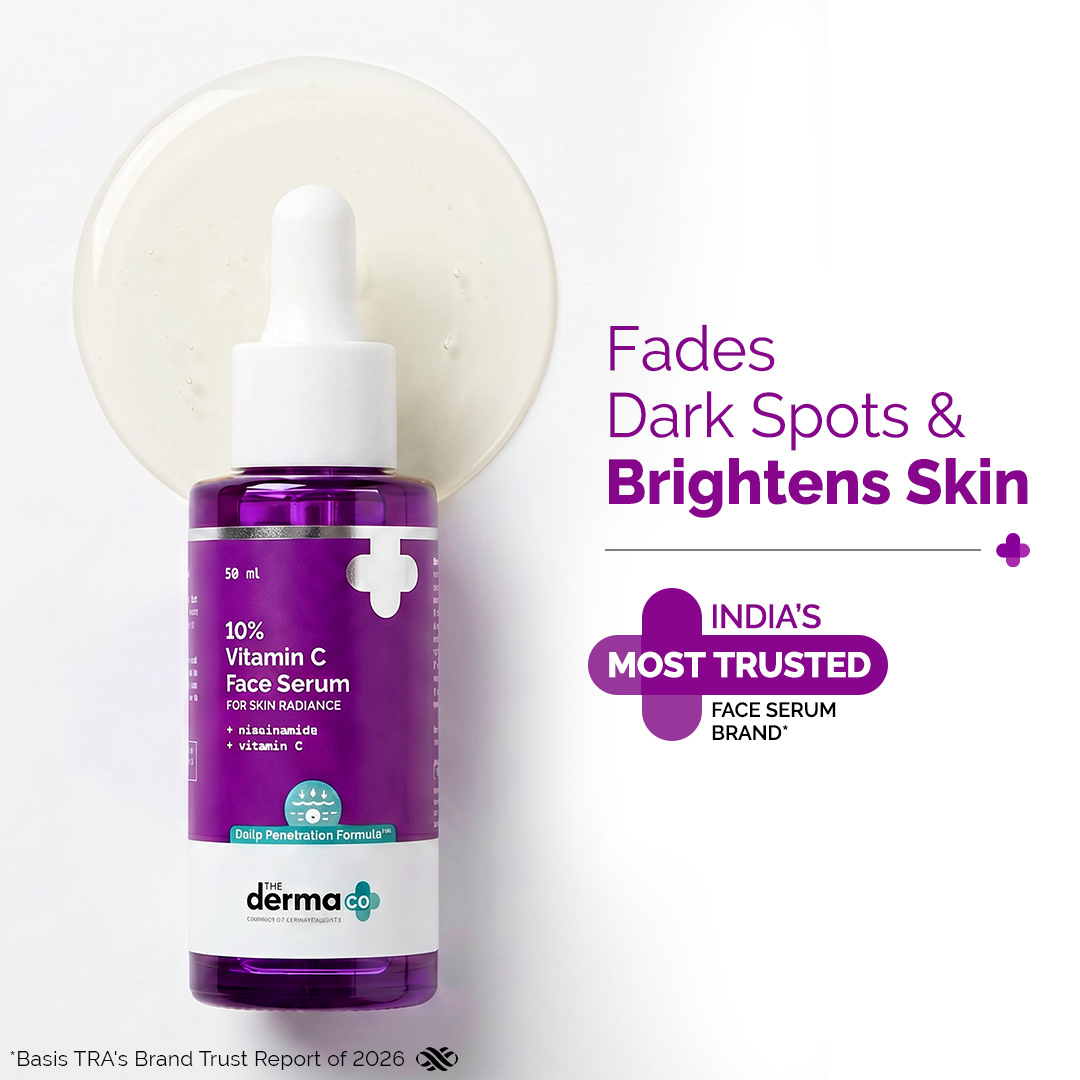 10% Vitamin C Face Serum with 5% Niacinamide & Hyaluronic Acid - 50ml