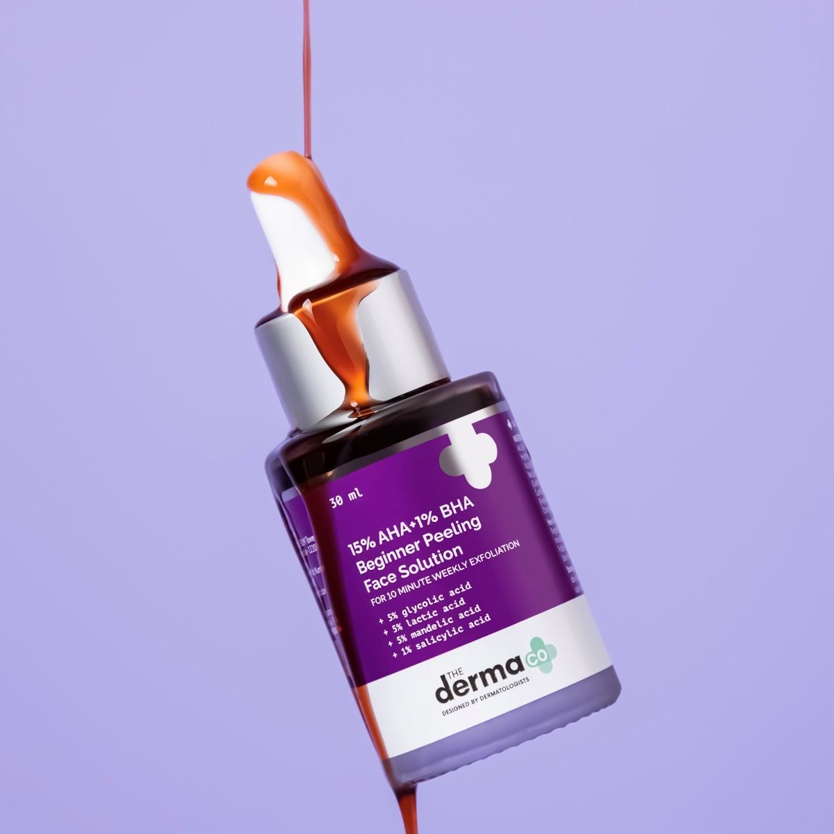 Derma beginner face peeling solution with 15% AHA & 1% BHA