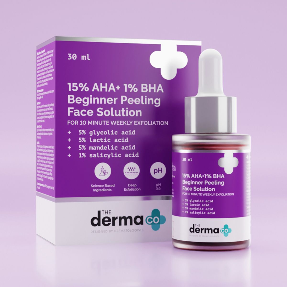 Derma beginner face peeling solution