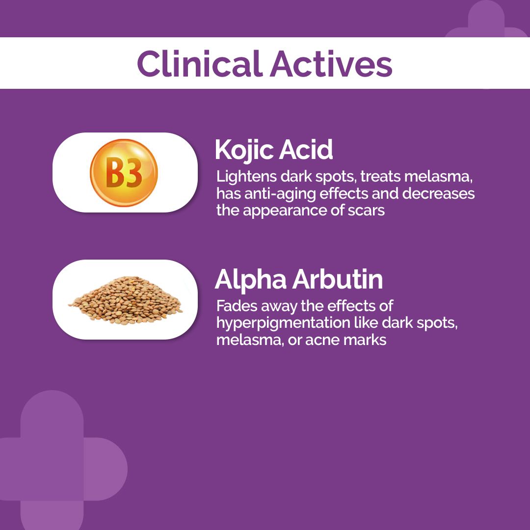 1% Kojic + Arbutin Night Repair Face Serum-Gel - 50g