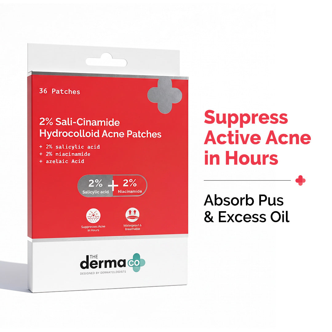 2% Sali-Cinamide Hydrocolloid Acne Patches - 36 Patches