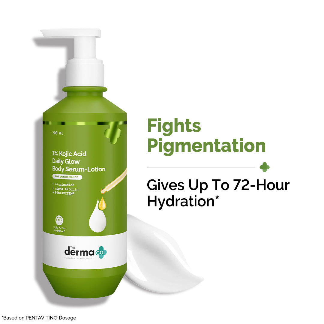 1% Kojic Acid Daily Glow Body Serum-Lotion - 200ml