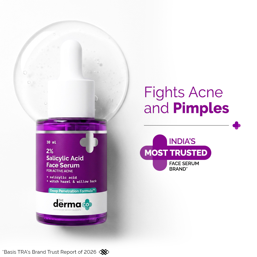 2% Salicylic Acid Face Serum for Active Acne - 30ml