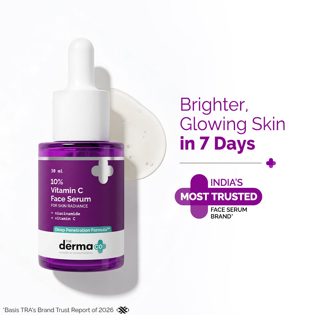 10% Vitamin C Face Serum with 5% Niacinamide & Hyaluronic Acid - 30ml