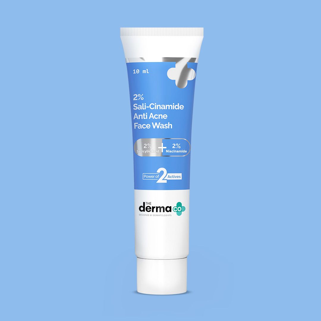 2% Sali-Cinamide Anti-Acne Face Wash - 10 ml