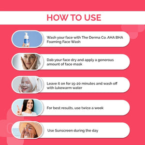 How to use derma co 2 salicylic acid clay mask