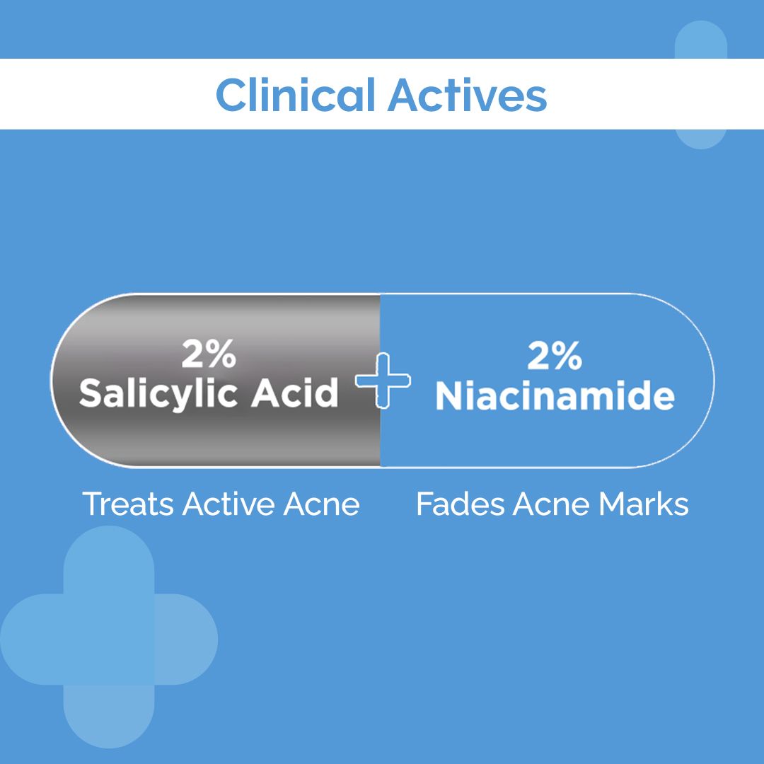 2% Sali-Cinamide Anti-Acne Face Wash with 2% Salicylic Acid & 2% Niacinamide - 150ml