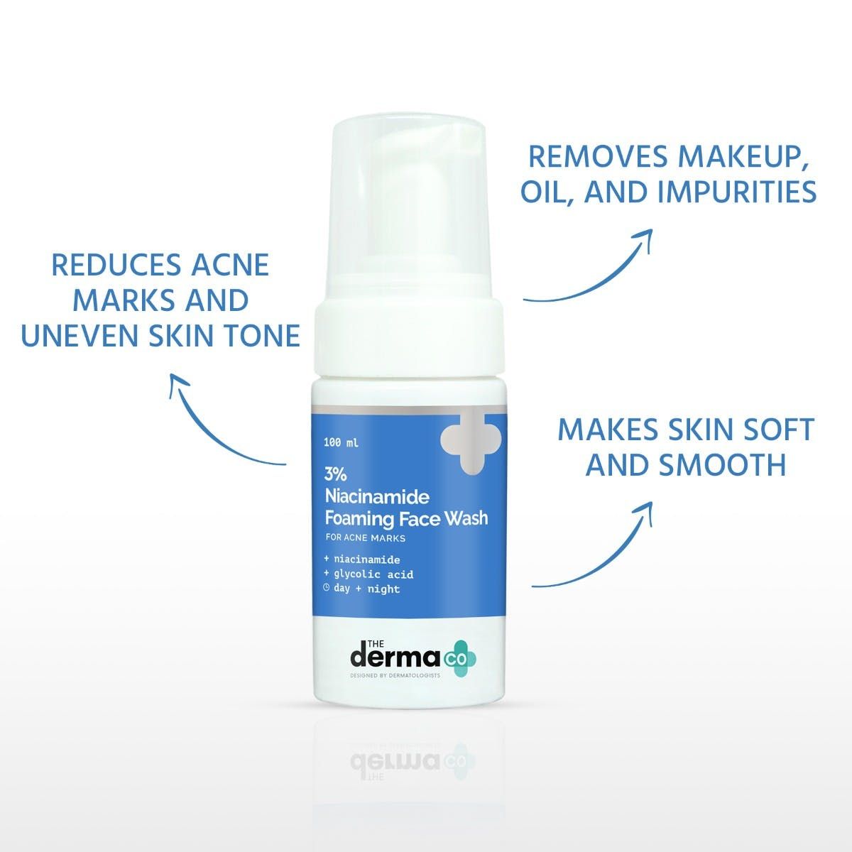 derma co 3 niacinamide face wash benefits
