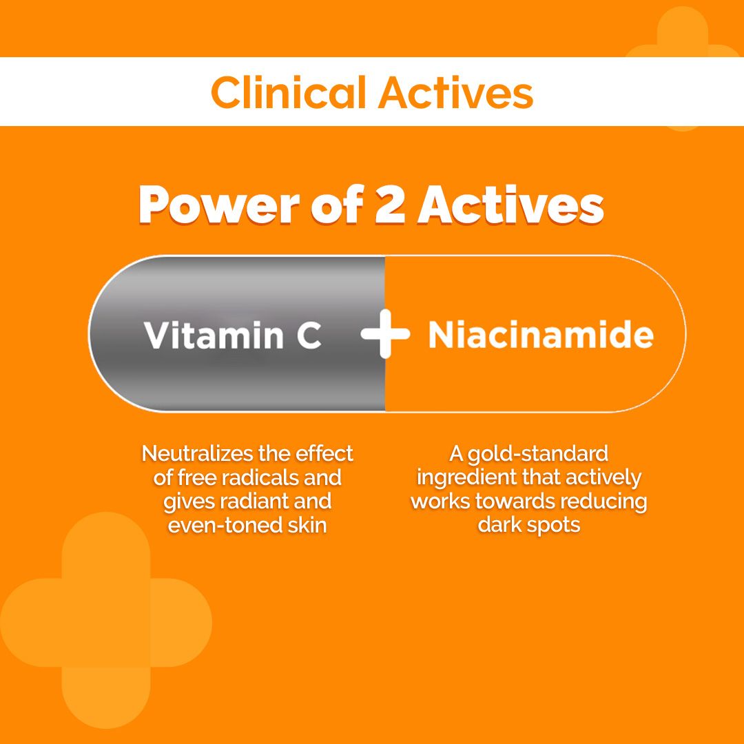 Power of Two Actives Vitamin C Niacinamide Sunscreen