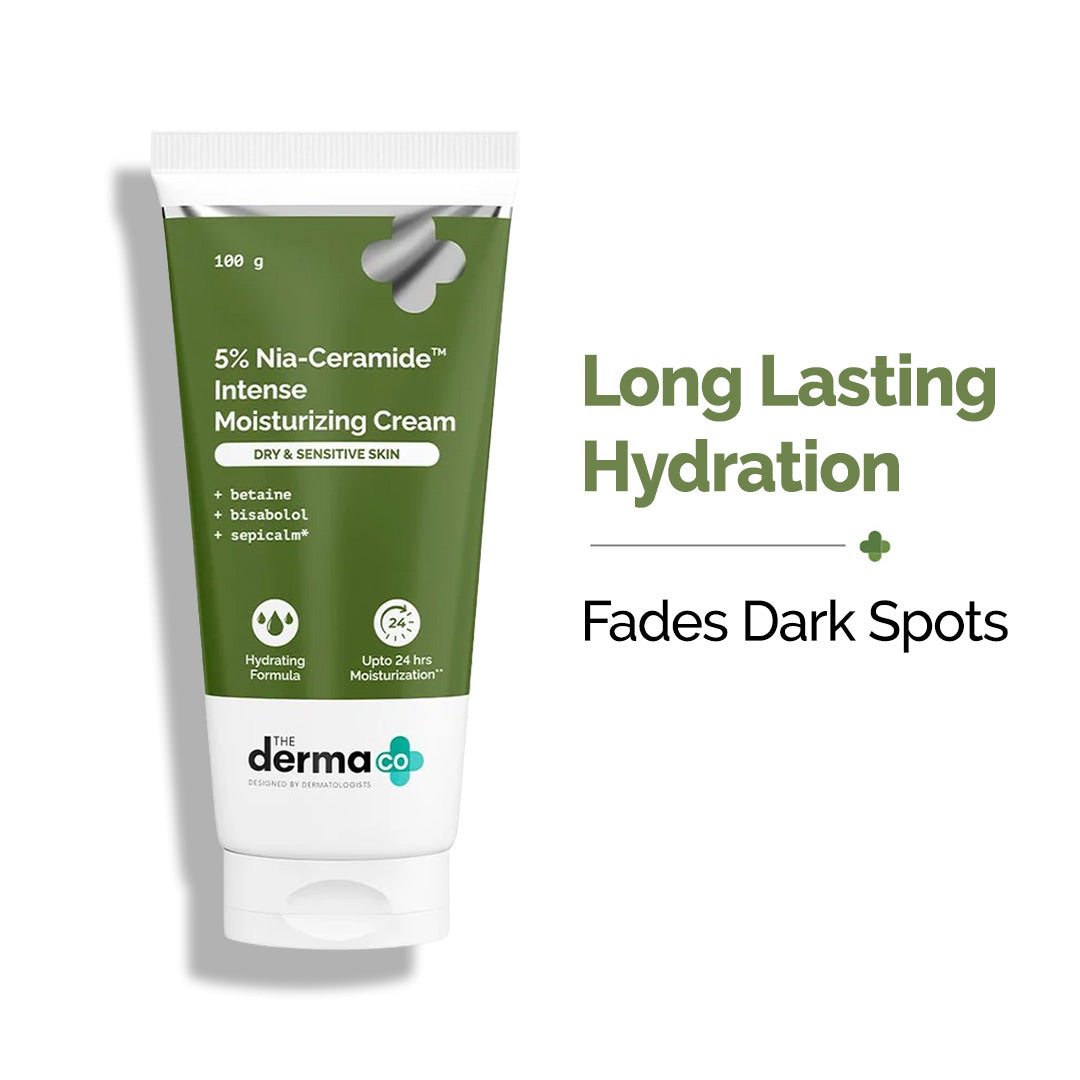 Niacinamide Cream with Ceramide for Dry &amp; Sensitive Skin- 100g