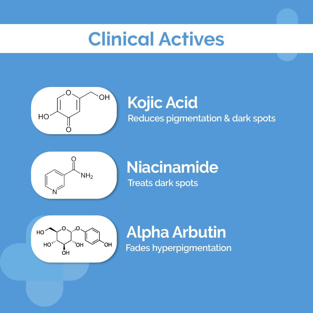 1% Kojic Acid Face Wash with Niacinamide & Alpha Arbutin For Dark Spots & Pigmentation - 150 ml