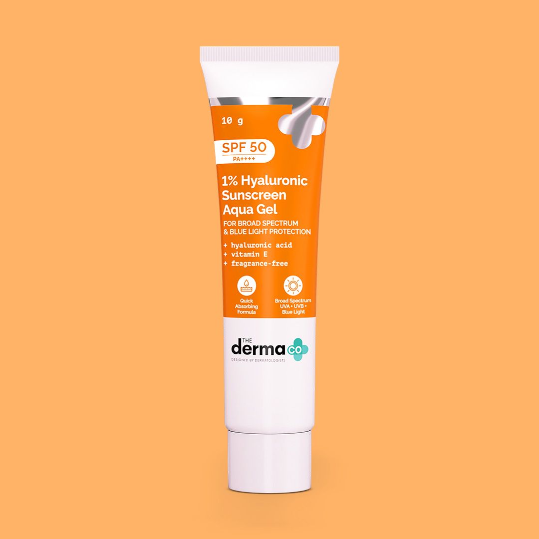 1% Hyaluronic Sunscreen Aqua Gel with SPF 50 & PA++++ - 10g