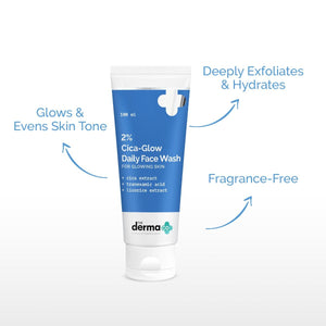 derma co cica face wash benefits