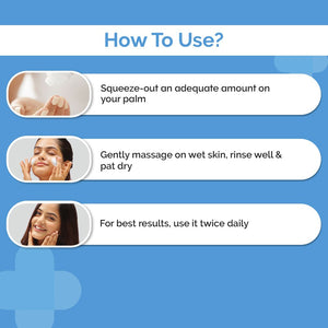 How to use derma co cica face wash