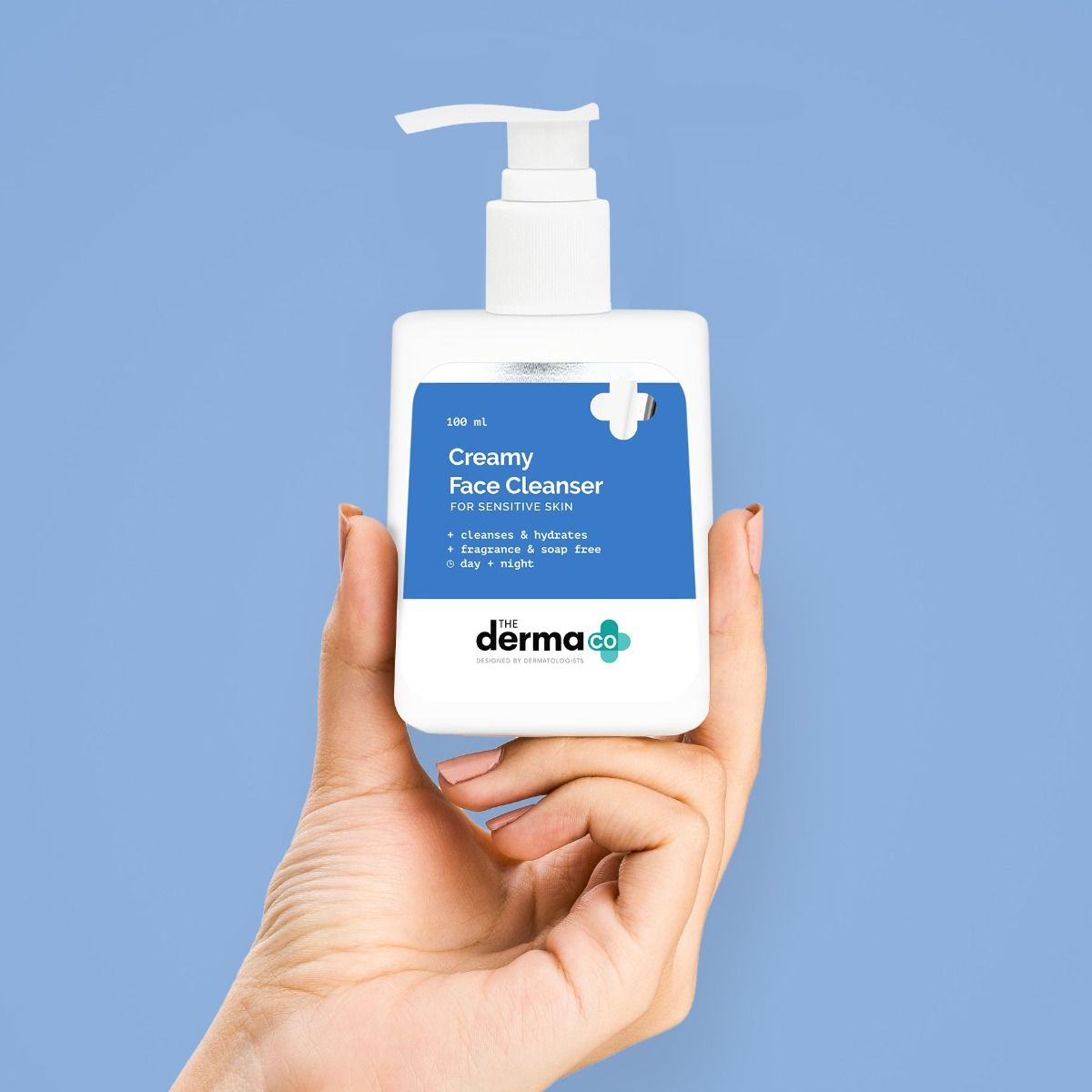 Creamy Cleanser For Dry Sensitive Skin-100ml | The Derma Co