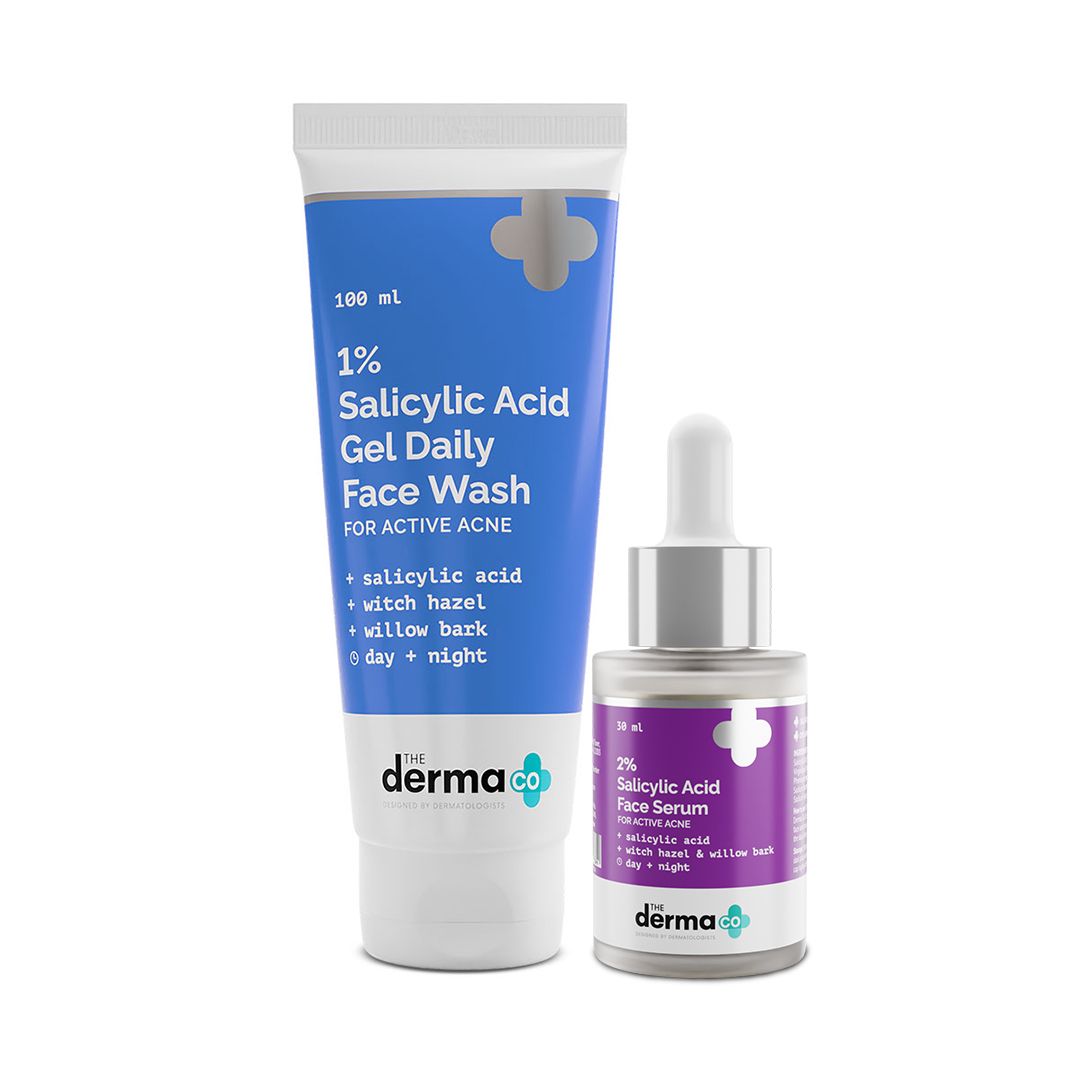 Salicylic Acid Anti-Acne Combo (FaceWash + Serum)