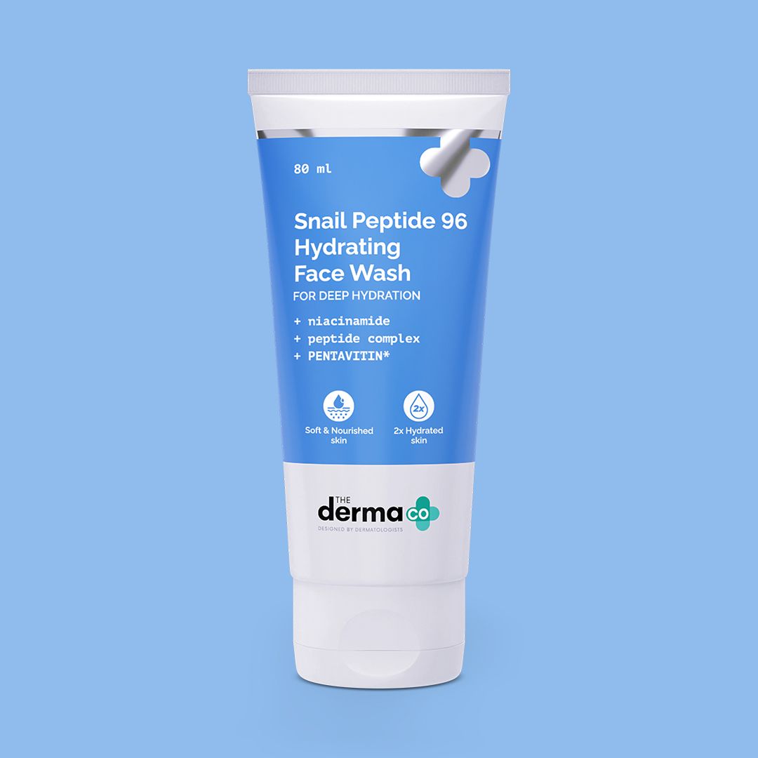 Snail Peptide 96 Hydrating Face Wash with Snail Mucin & Peptide Complex for Deep Hydration - 80 ml