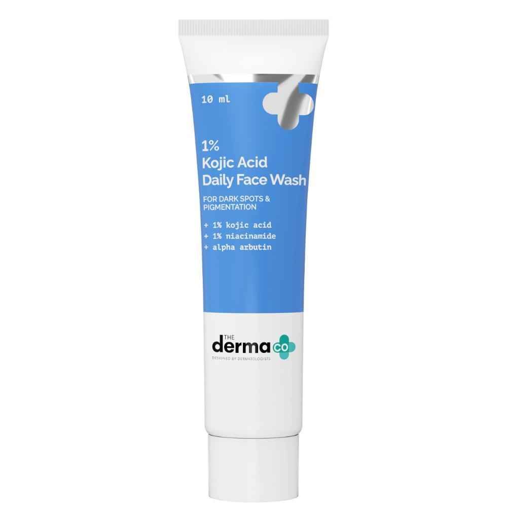 1% Kojic Acid Face Wash For Dark Spots & Pigmentation - 10 ml