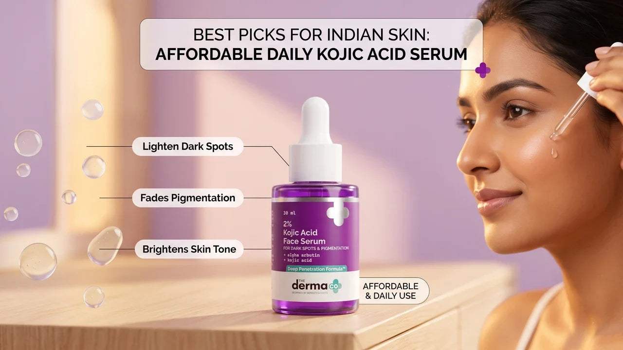 Affordable Kojic Acid Serum for Daily Use Best Picks for Indian Skin