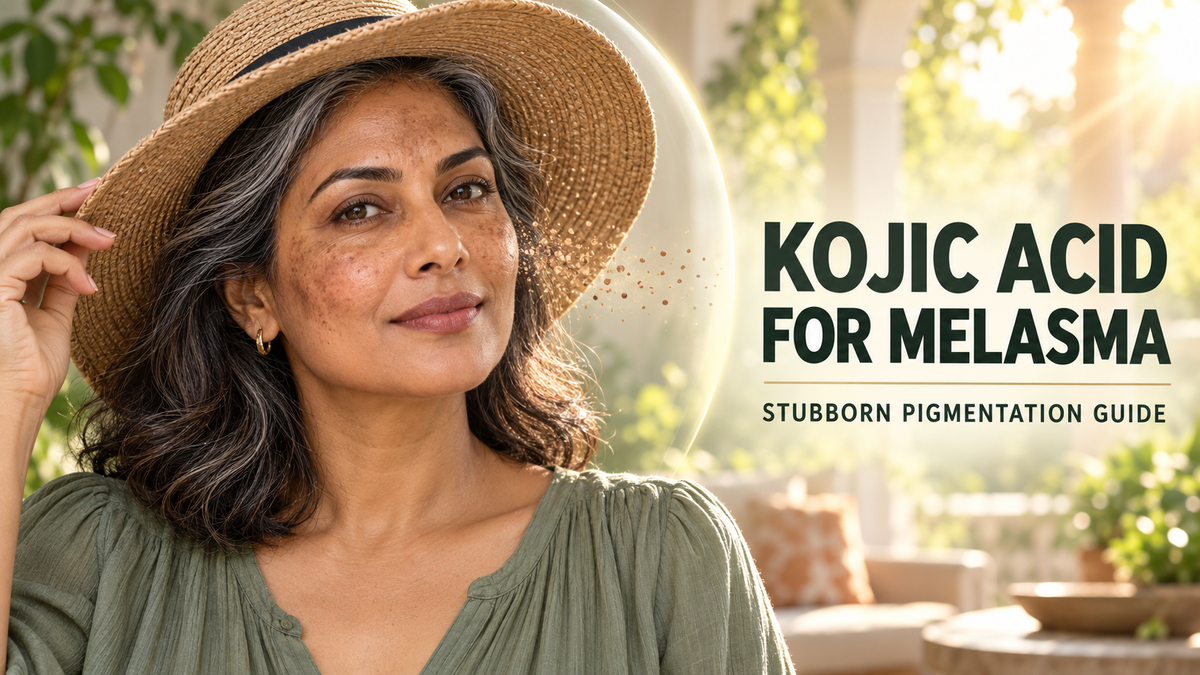 Kojic Acid Serum for Melasma and Stubborn Pigmentation