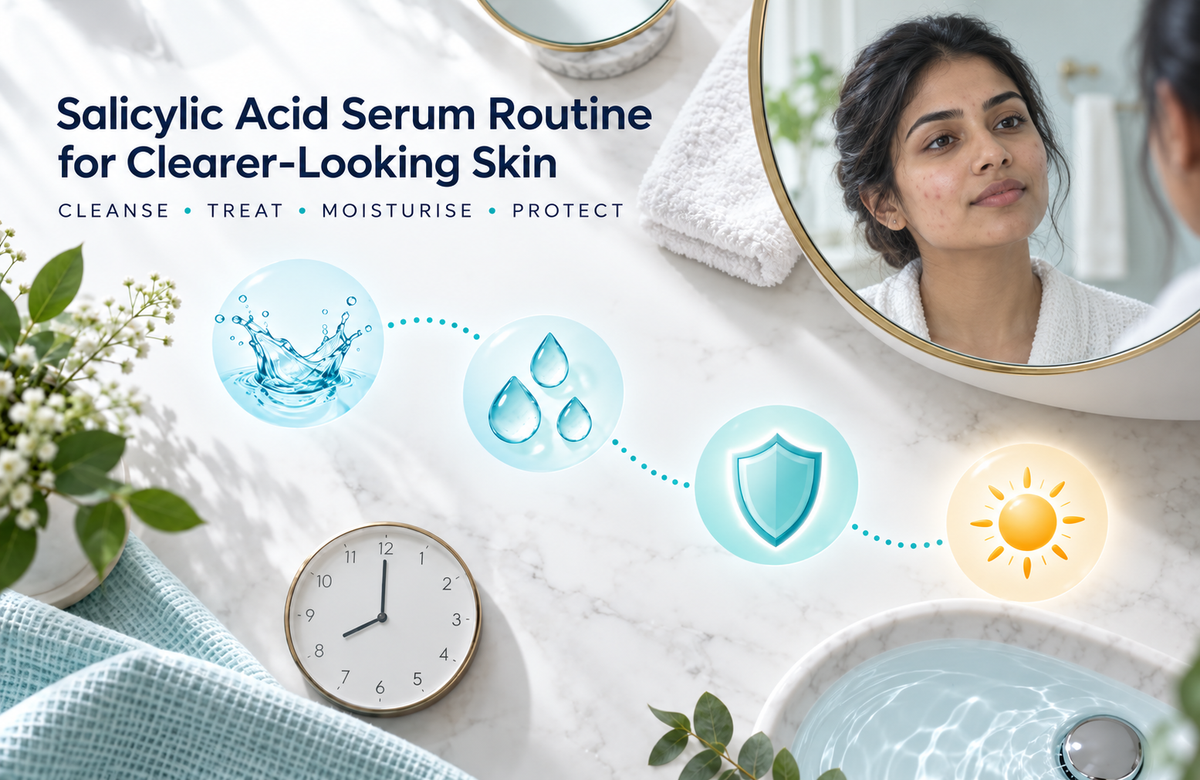 Salicylic Acid Serum Routine for Clearer-Looking Skin