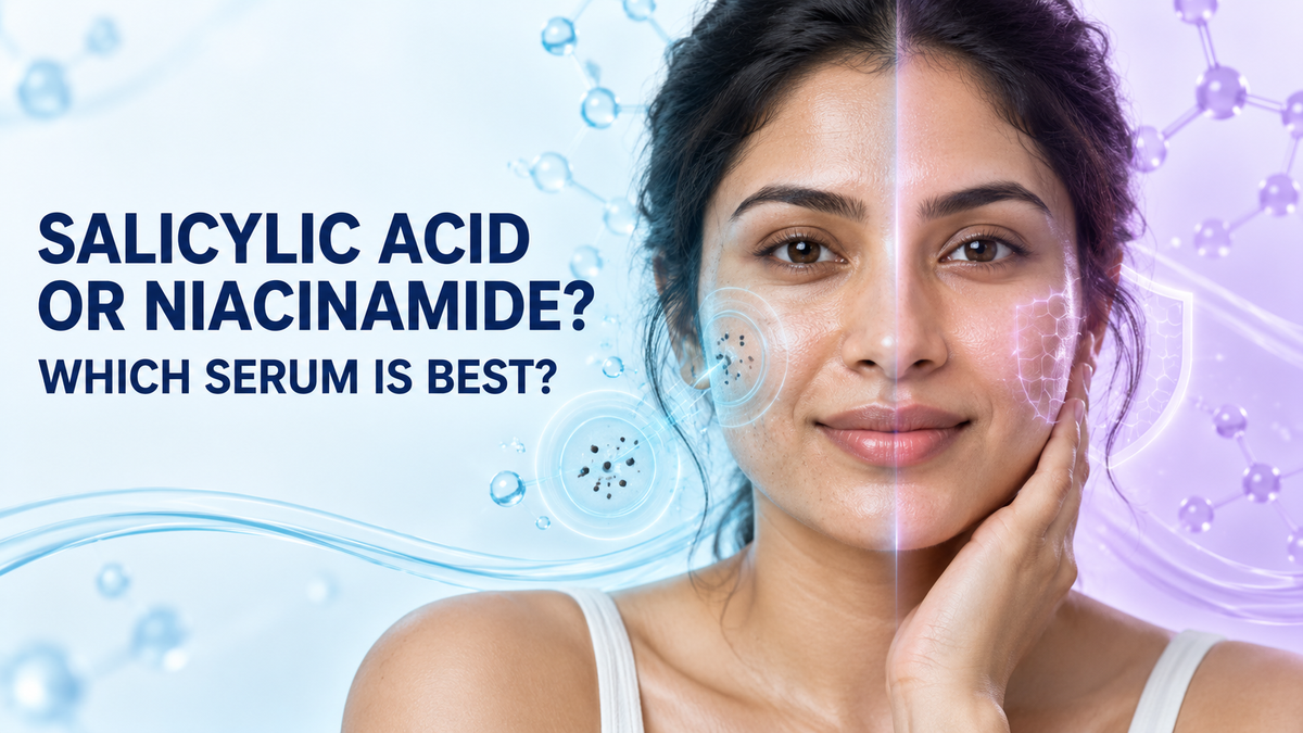 Salicylic Acid or Niacinamide Which Serum Is Best