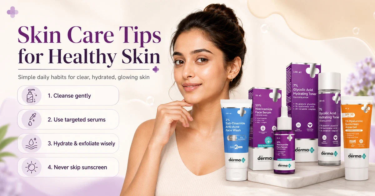 skin care tips for healthy skin 