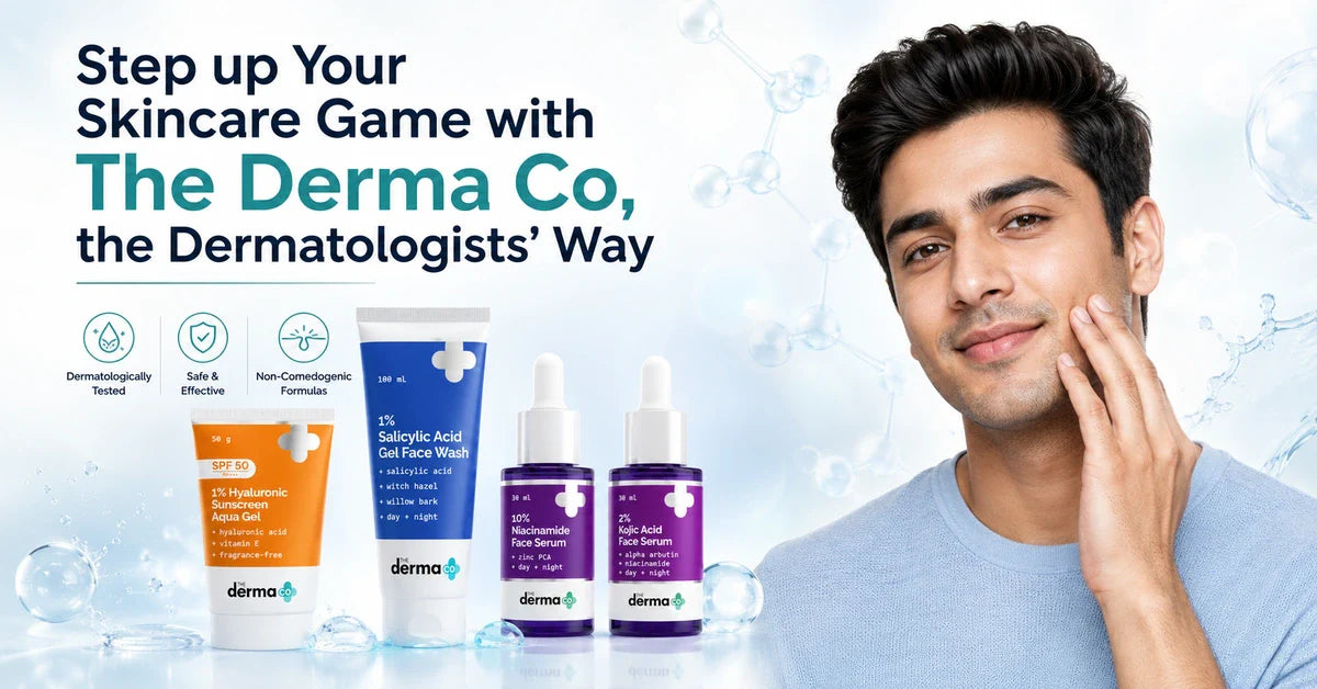 skincare game with the derma co