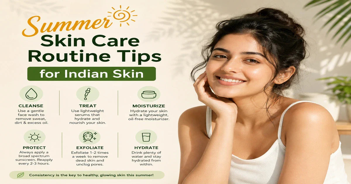 summer skin care routine tips