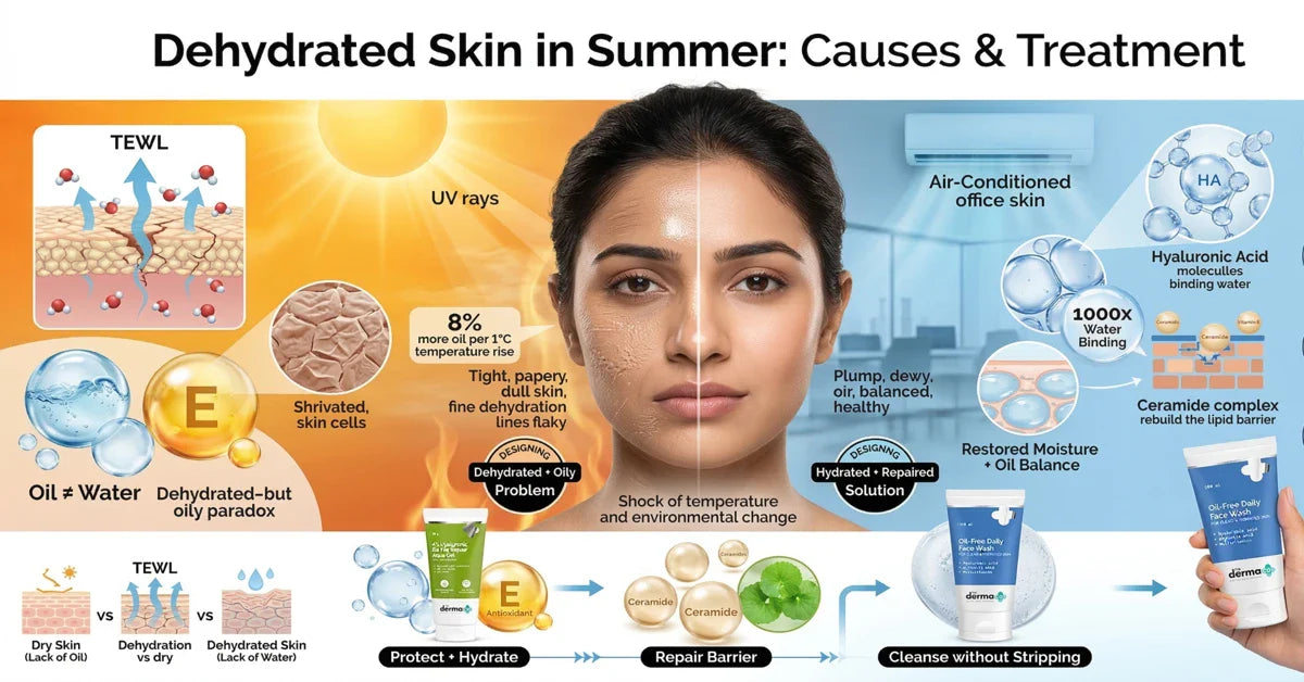 dehydrated-skin-in-summer-causes-treatment