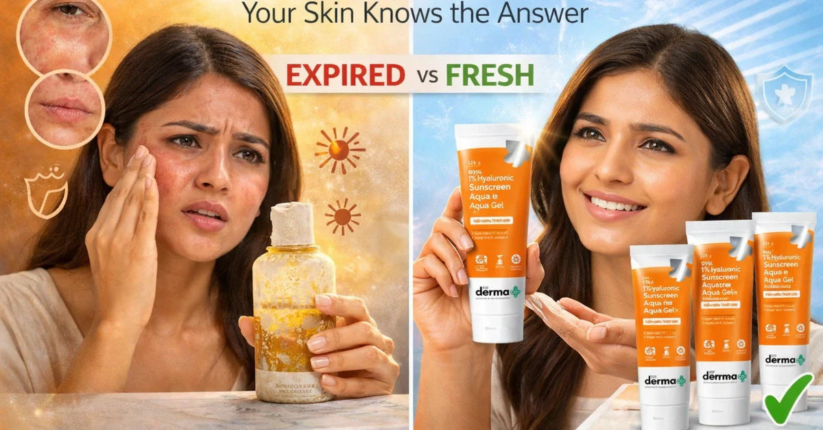 Sunscreen Exp Does Sunscreen Expire? 7 Warning Signs + What You Must Know – The Derma Co
