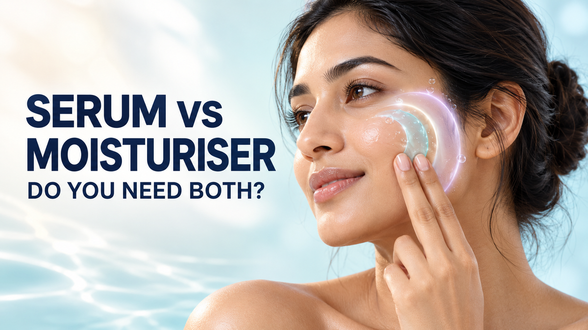 Face Serum vs Moisturiser