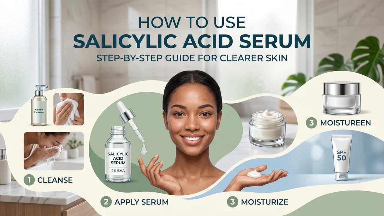 how to use salicylic acid serum 