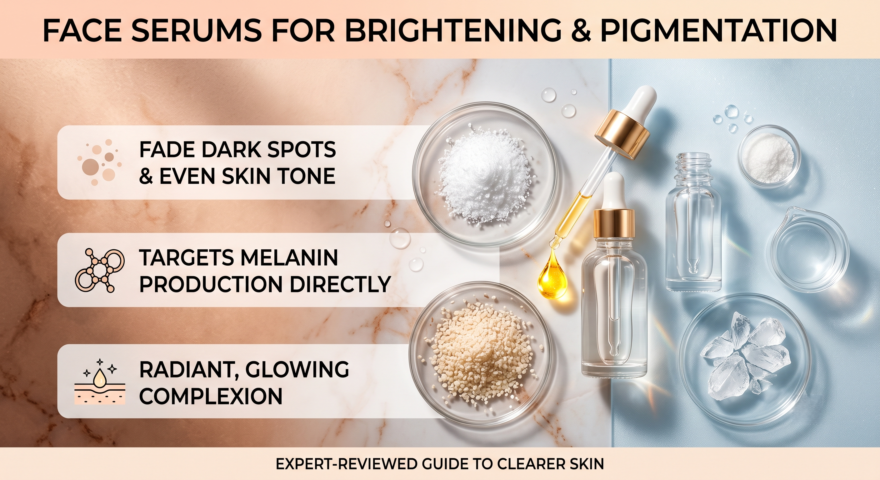 ब्राइटनिंग और pigmentation के लिए सबसे अच्छा फेस सीरम 