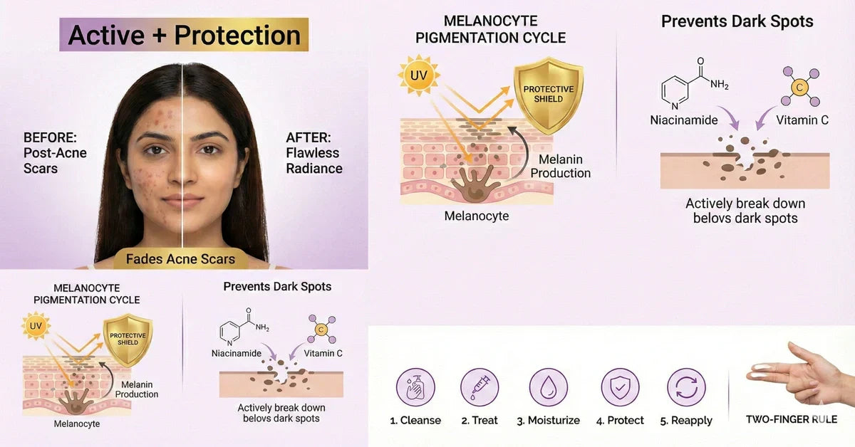 Clinical Sunscreen for Post-Acne Marks: Fade & Protect