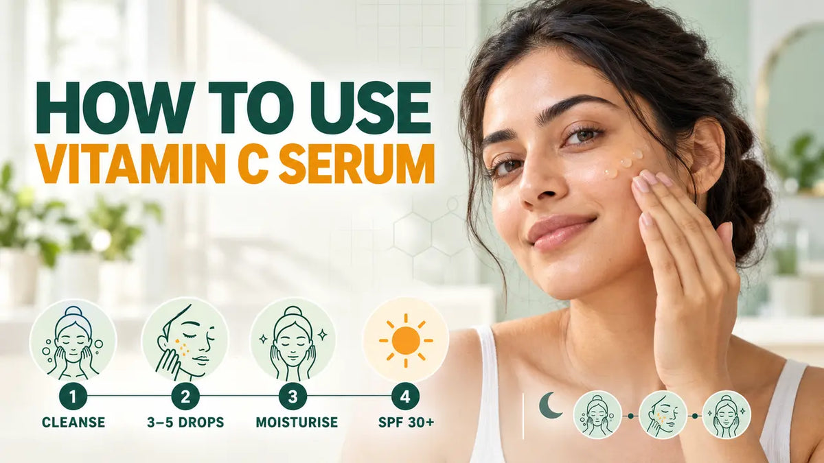 How to Use The Derma Co 10% Vitamin C Face Serum Correctly