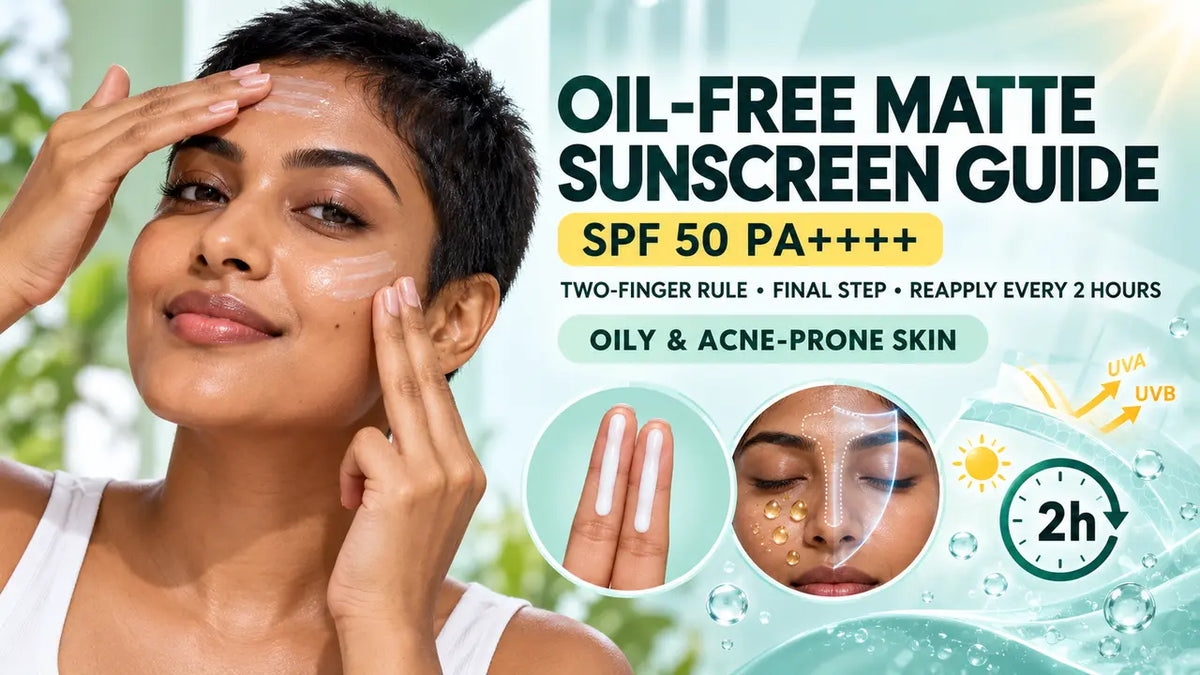 How to Use The Derma Co 1% Hyaluronic Sunscreen Oil-Free Matte Gel Correctly