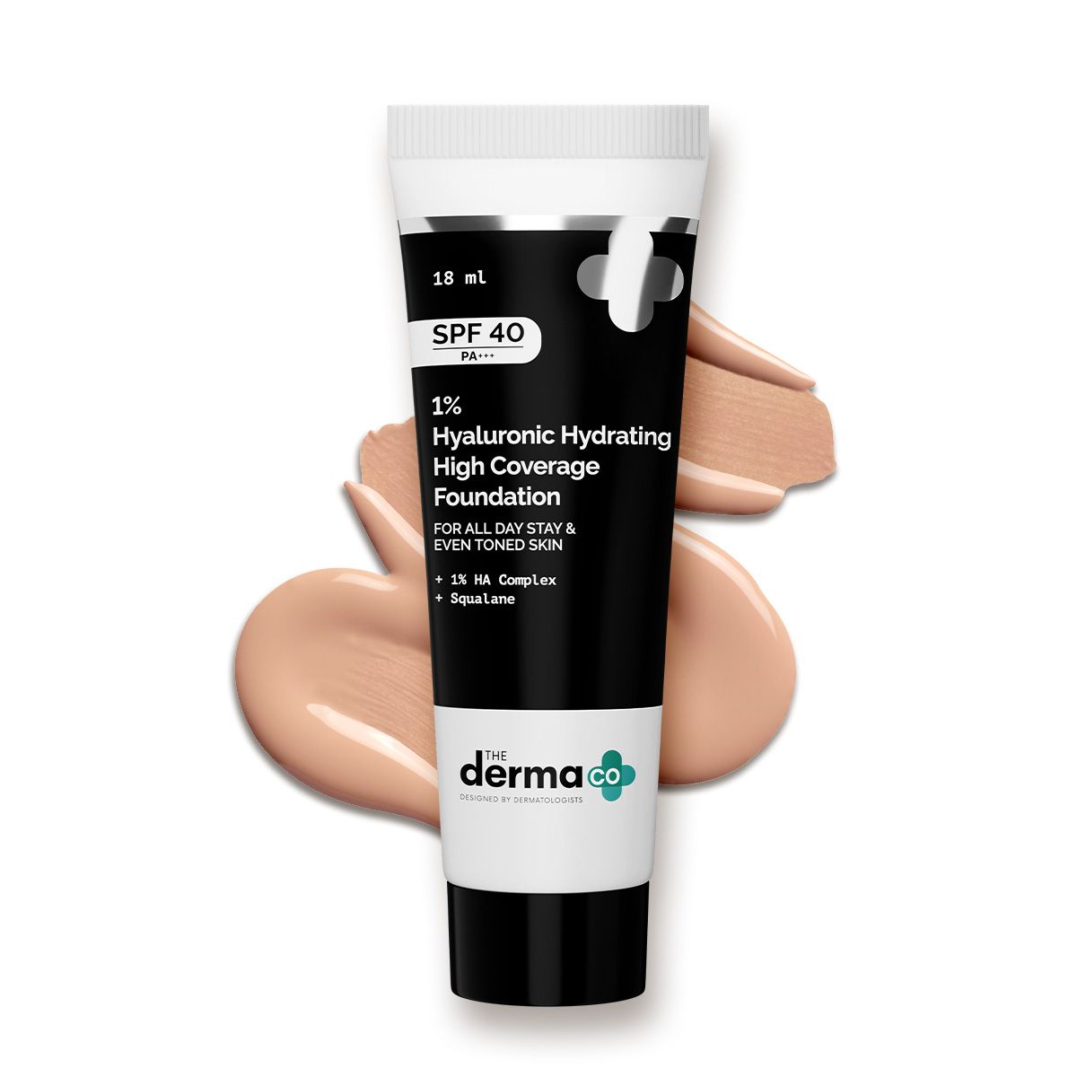1% Hyaluronic Hydrating High Coverage Foundation | Ivory