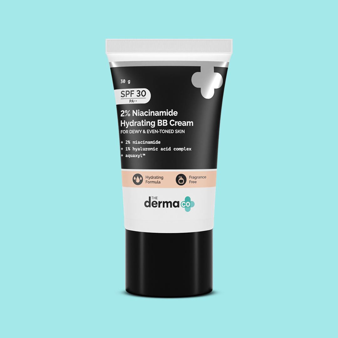 1% Hyaluronic Acid BB Cream, Ivory Shade -30g | The Derma Co