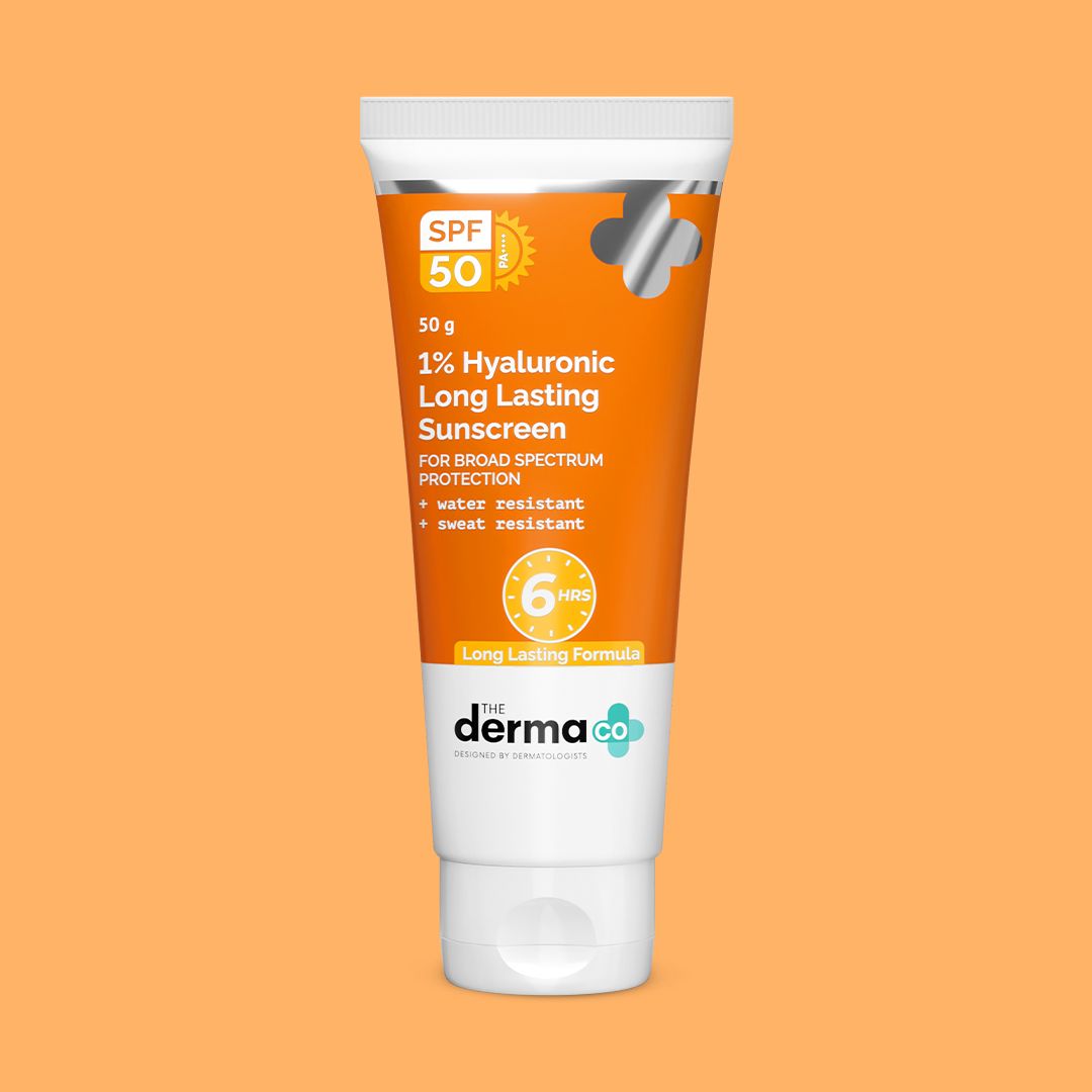 Water Resistant Sunscreen SPF 50 with Hyaluronic Acid