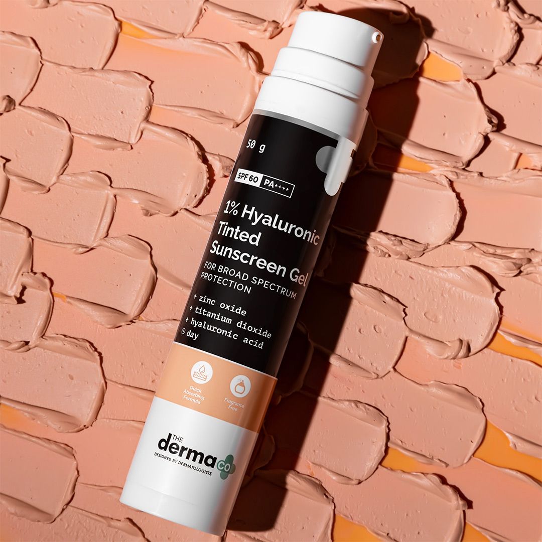 1% Hyaluronic Tinted Sunscreen Gel SPF 60