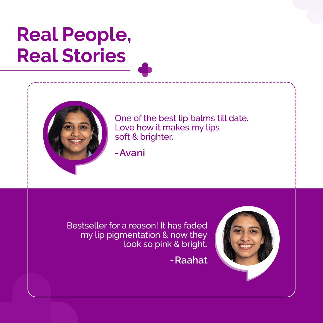 1% Kojic Acid Lip Balm with Alpha Arbutin & Hyaluronic Acid with SPF 50 - 4.5g