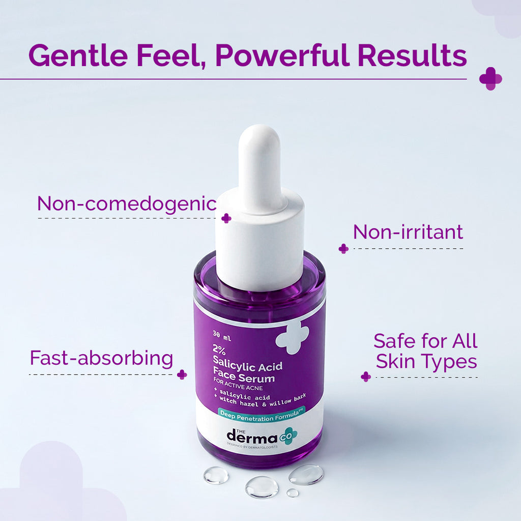 The Derma Co 2% Salicylic Acid Face Serum 30ml - Image 9