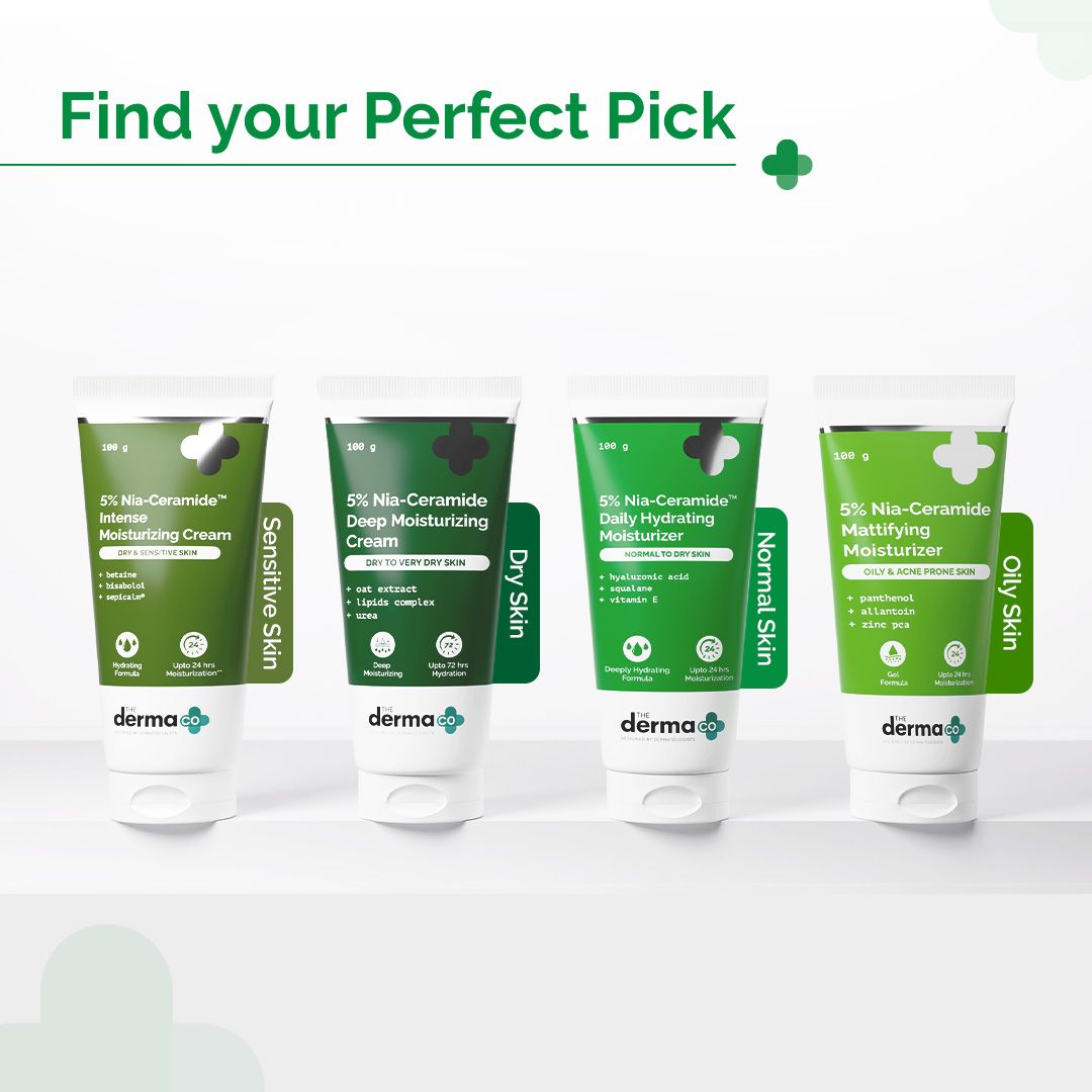 5% Nia-Ceramide Daily Hydrating Moisturizer with 5% Niacinamide & 2% Ceramide - 100g