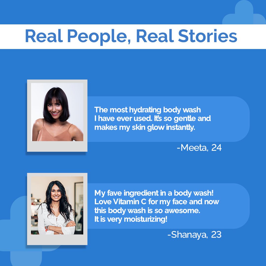 1% Vitamin C Daily Glow Body Wash with Kojic Acid & Arbutin - 250 ml