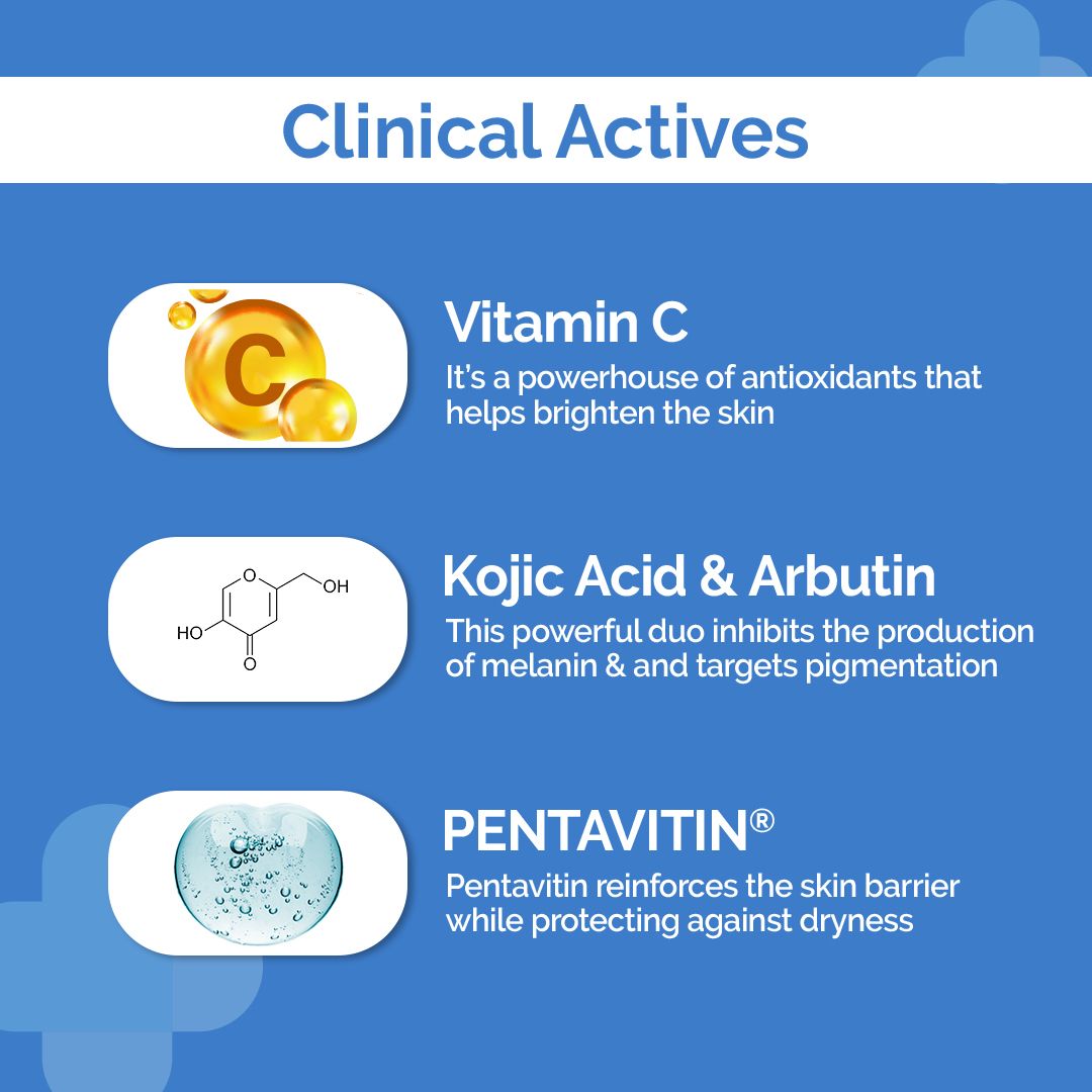 1% Vitamin C Daily Glow Body Wash with Kojic Acid & Arbutin - 250 ml