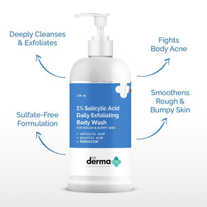 Derma salicylic acid body wash Benefits