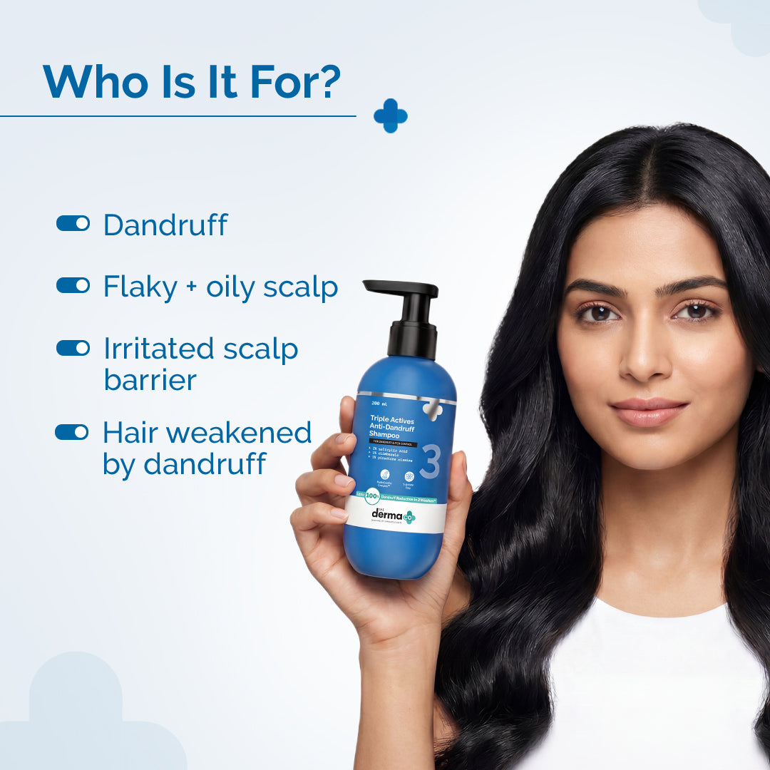 Triple Actives Anti-Dandruff Shampoo - 200 ml