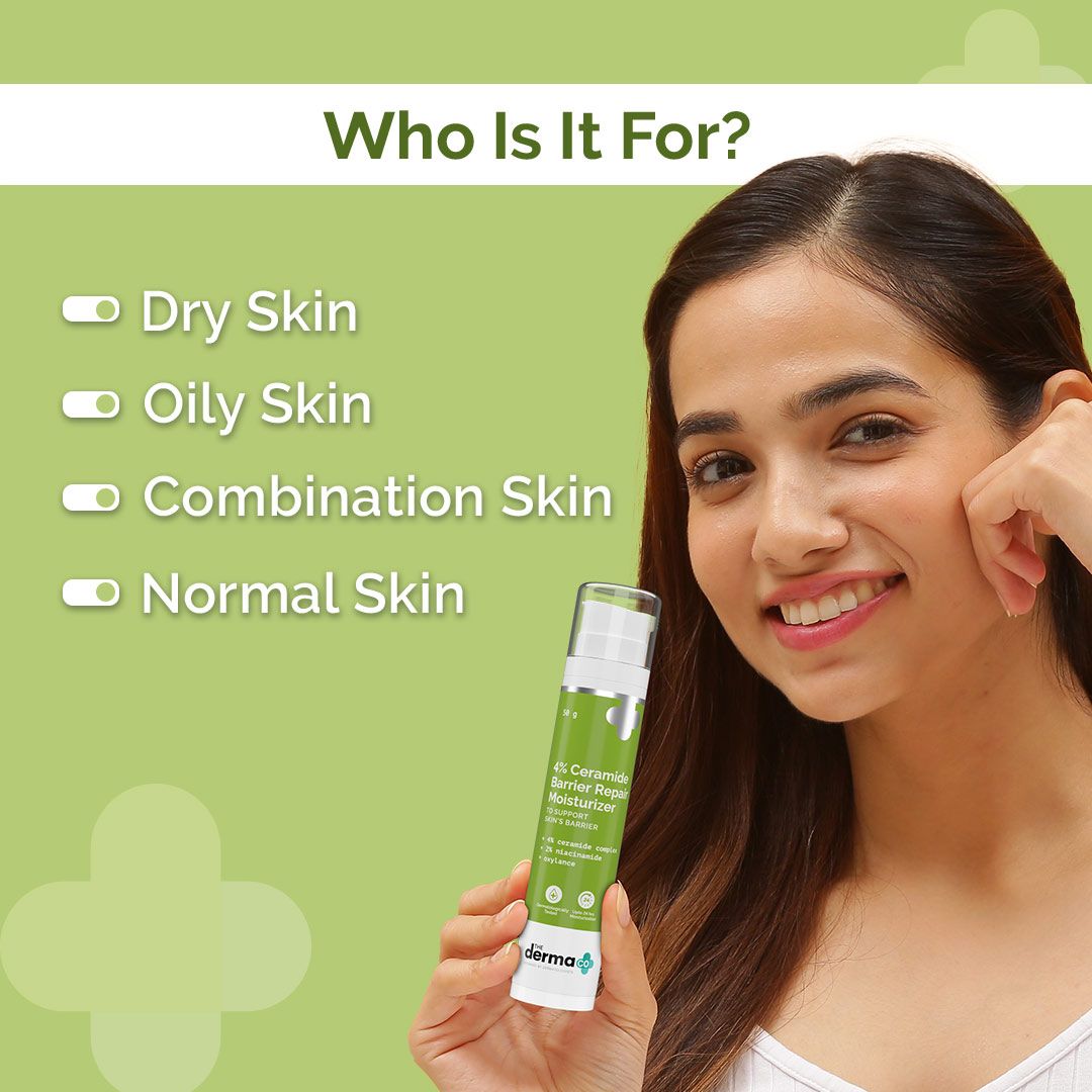 4% Ceramide Barrier Repair Moisturizer with Ceramide, Niacinamide, and Oxylance - 50 gm